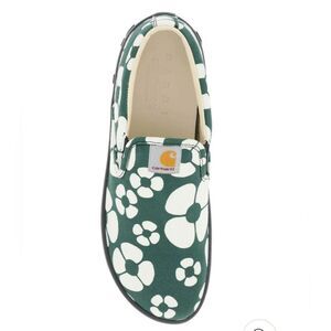 Marni x Carhartt Floral Low Cut Slip-On Sneakers, New, Size 44